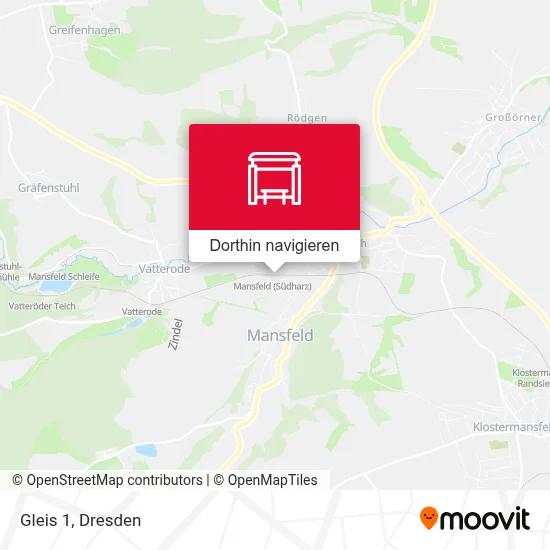 Gleis 1 Karte