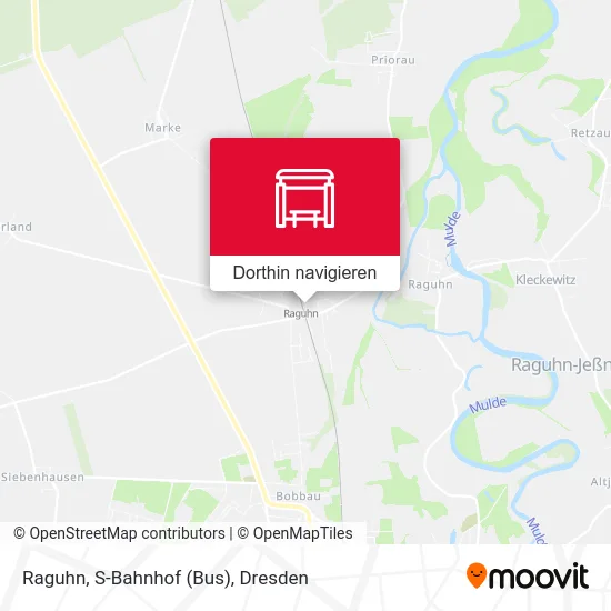 Raguhn, S-Bahnhof (Bus) Karte