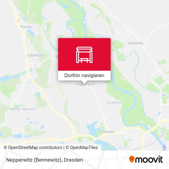 Nepperwitz (Bennewitz) Karte