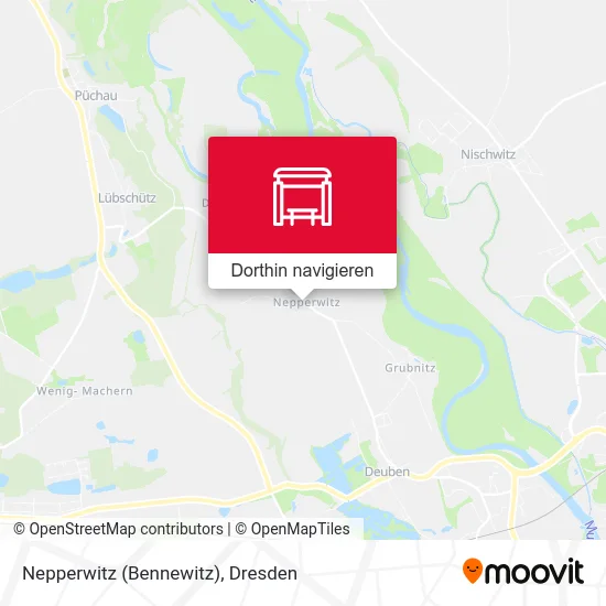 Nepperwitz (Bennewitz) Karte