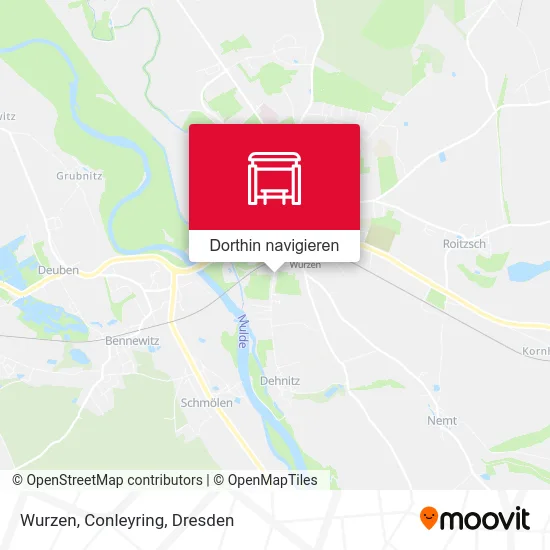 Wurzen, Conleyring Karte