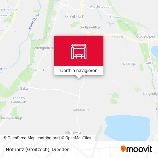 Nöthnitz (Groitzsch) Karte