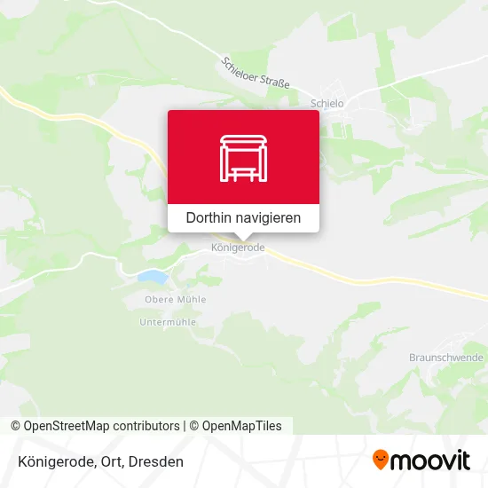 Königerode, Ort Karte