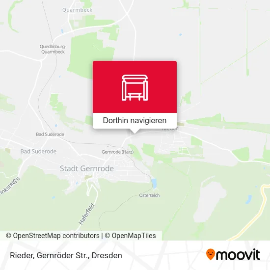 Rieder, Gernröder Str. Karte