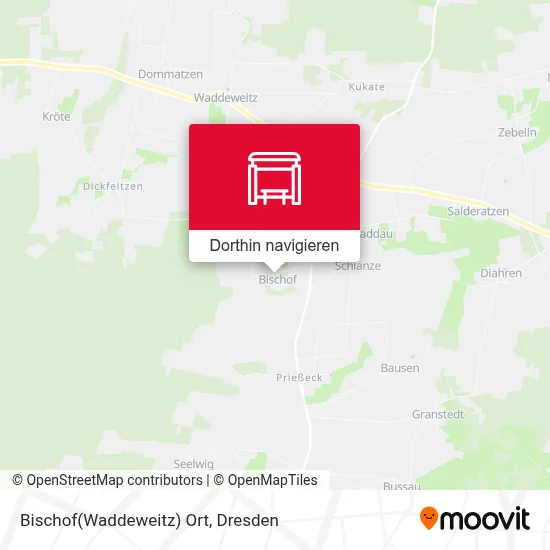 Bischof(Waddeweitz) Ort Karte