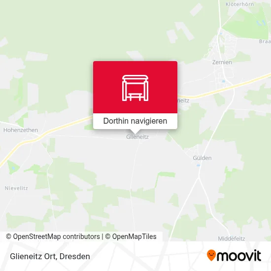 Glieneitz Ort Karte