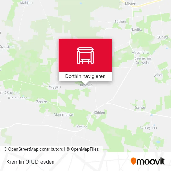 Kremlin Ort Karte