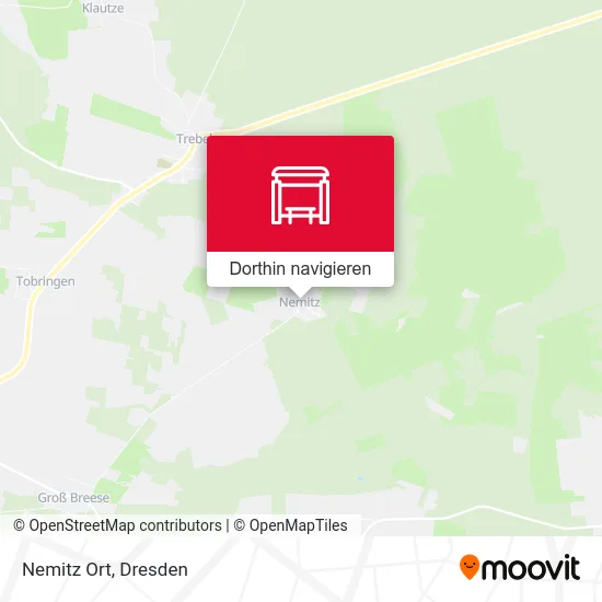 Nemitz Ort Karte
