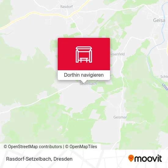 Rasdorf-Setzelbach Karte