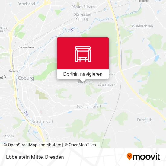 Löbelstein Mitte Karte