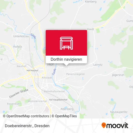 Doebereinerstr. Karte