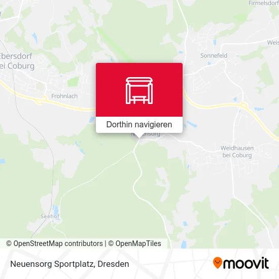 Neuensorg Sportplatz Karte