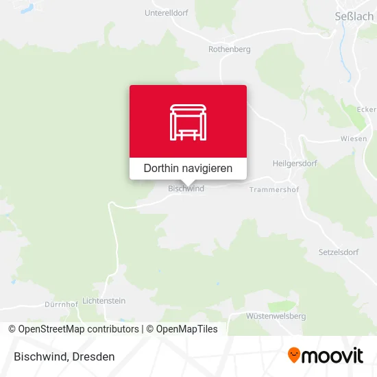 Bischwind Karte