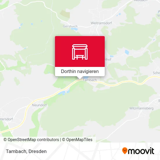 Tambach Karte