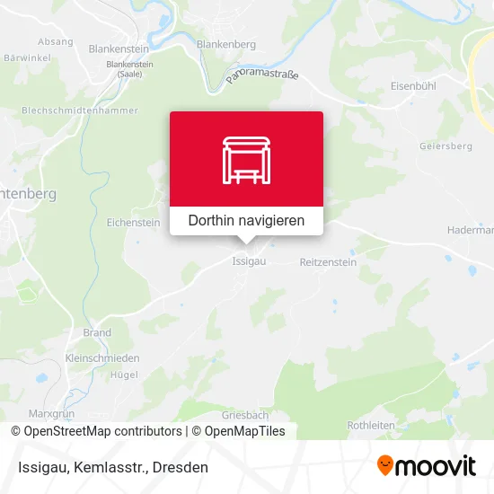 Issigau, Kemlasstr. Karte