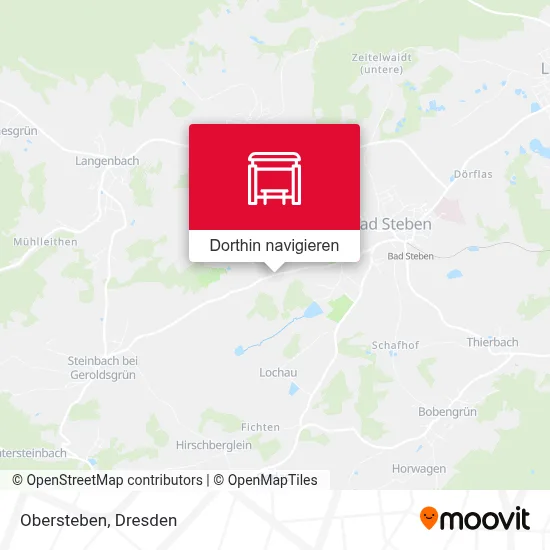 Obersteben Karte