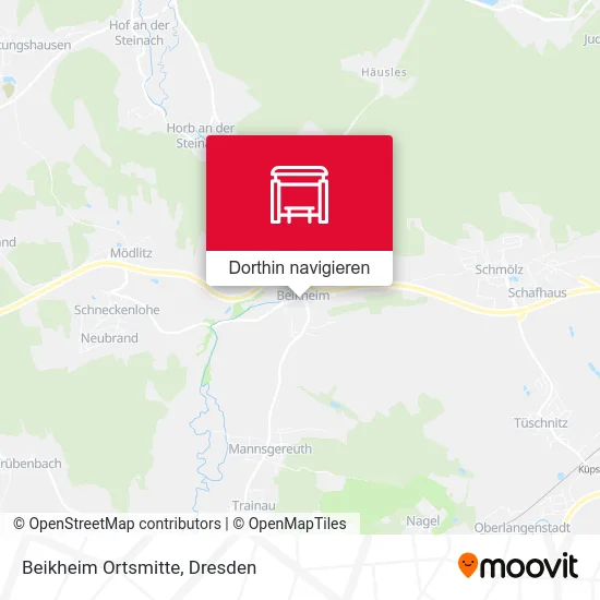 Beikheim Ortsmitte Karte