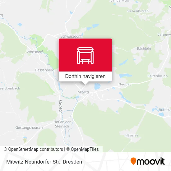 Mitwitz Neundorfer Str. Karte