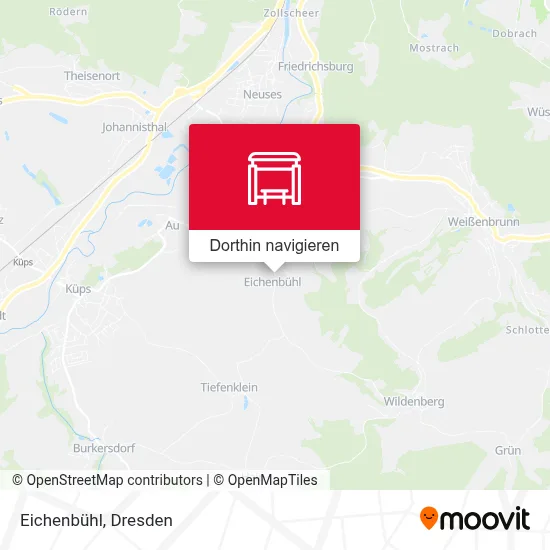Eichenbühl Karte