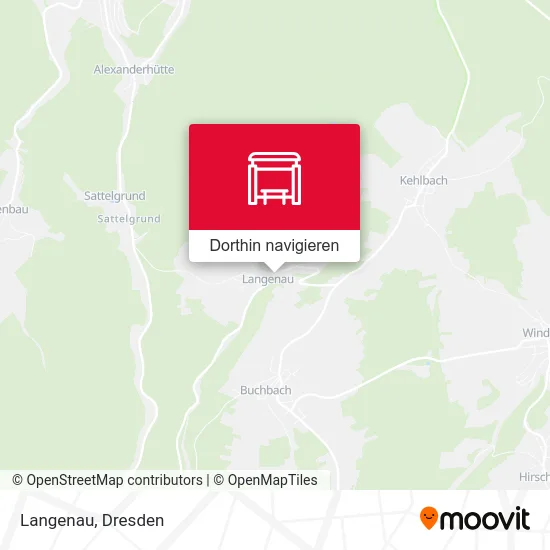 Langenau Karte