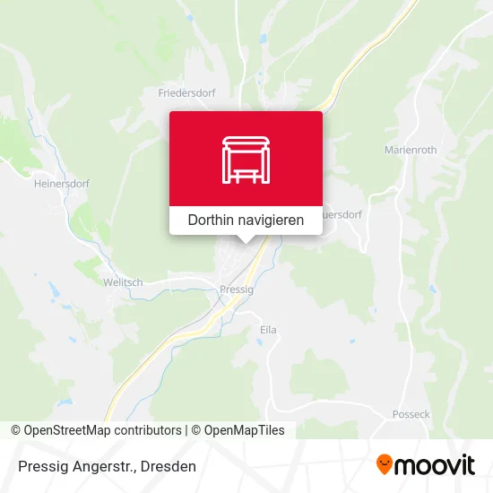 Pressig Angerstr. Karte