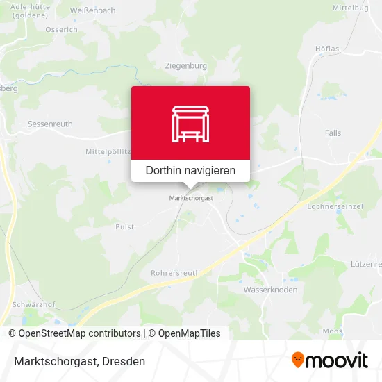 Marktschorgast Karte