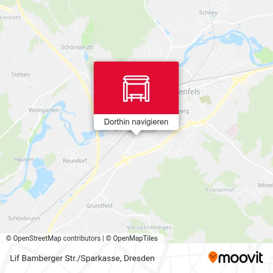 Lif Bamberger Str./Sparkasse Karte