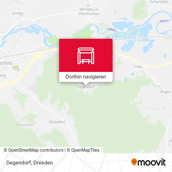 Degendorf Karte
