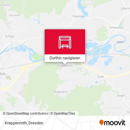 Krappenroth Karte