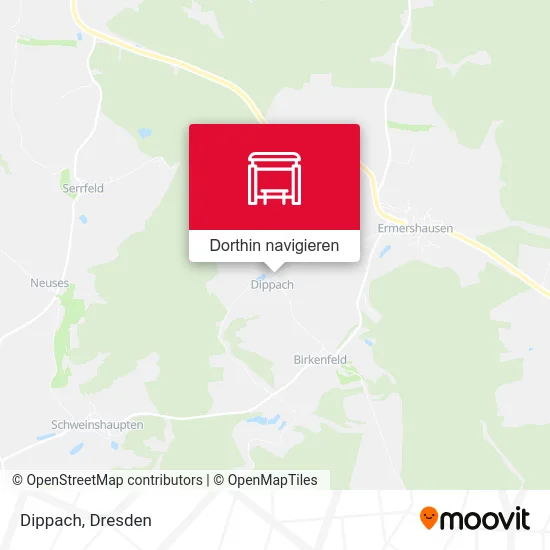 Dippach Karte