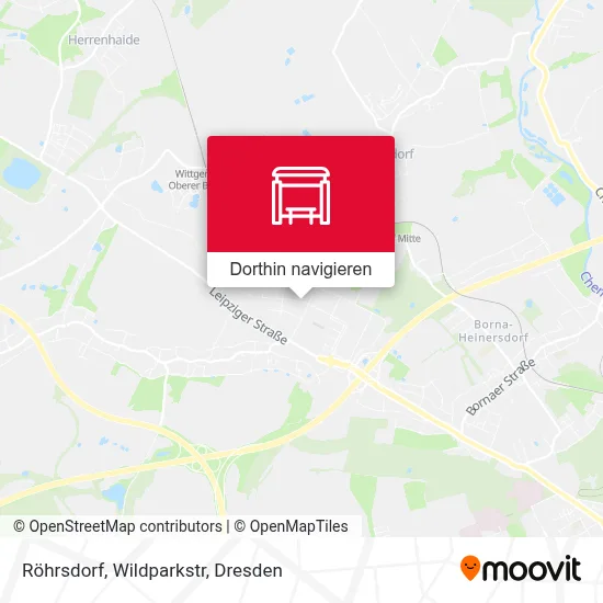 Röhrsdorf, Wildparkstr Karte