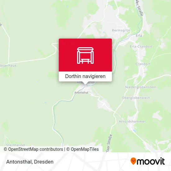 Antonsthal Karte