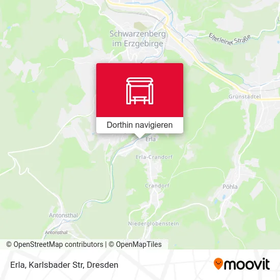 Erla, Karlsbader Str Karte