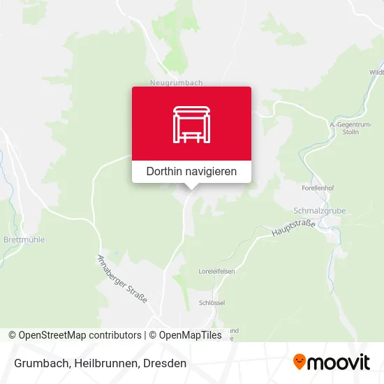 Grumbach, Heilbrunnen Karte