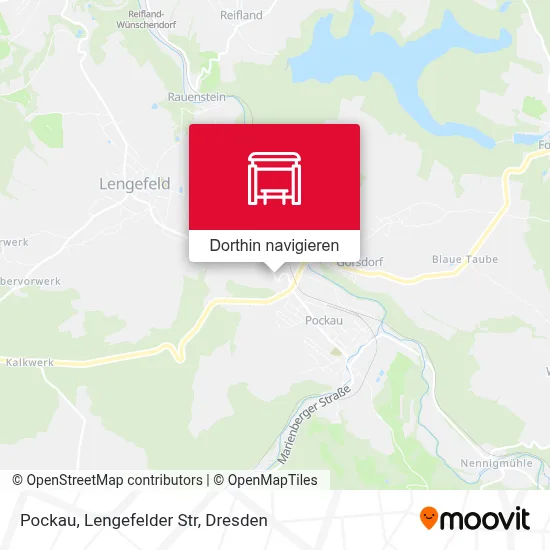 Pockau, Lengefelder Str Karte