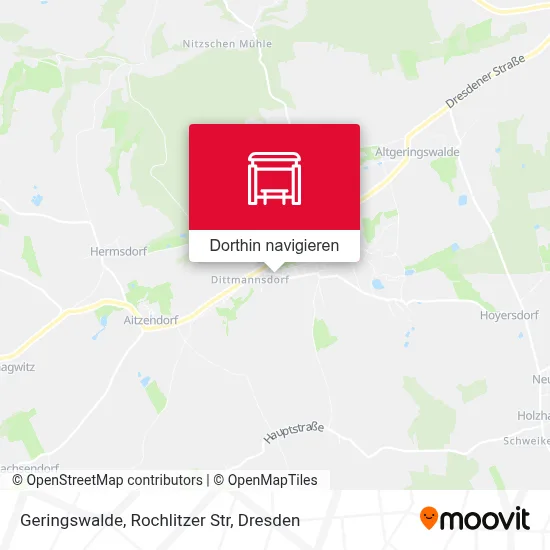 Geringswalde, Rochlitzer Str Karte