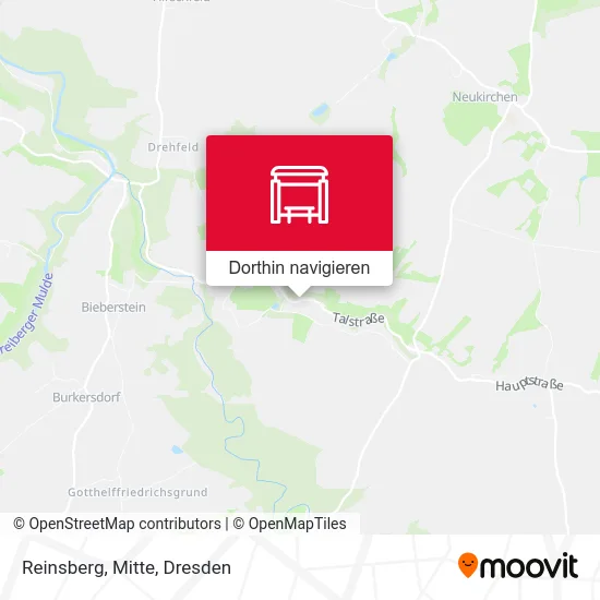 Reinsberg, Mitte Karte