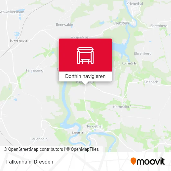 Falkenhain Karte