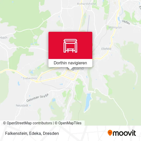 Falkenstein, Edeka Karte