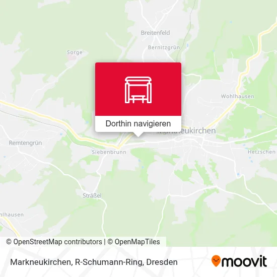 Markneukirchen, R-Schumann-Ring Karte