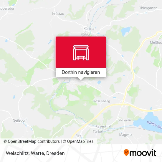 Weischlitz, Warte Karte