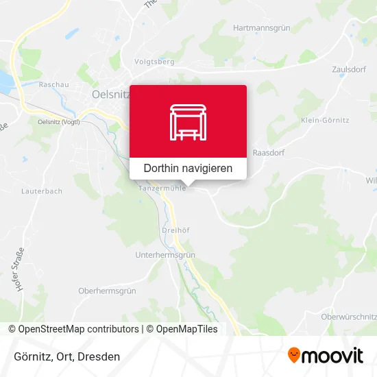 Görnitz, Ort Karte
