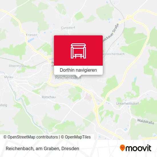 Reichenbach, am Graben Karte