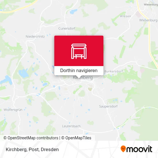 Kirchberg, Post Karte