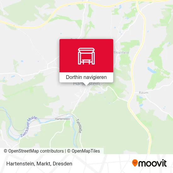 Hartenstein, Markt Karte