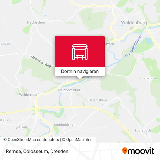 Remse, Colosseum Karte