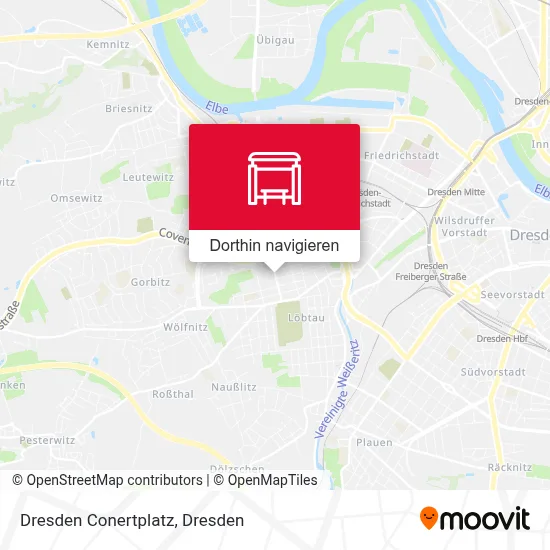 Dresden Conertplatz Karte
