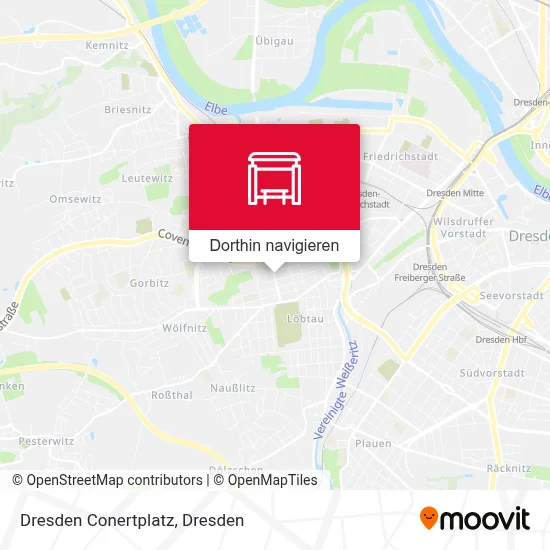 Dresden Conertplatz Karte