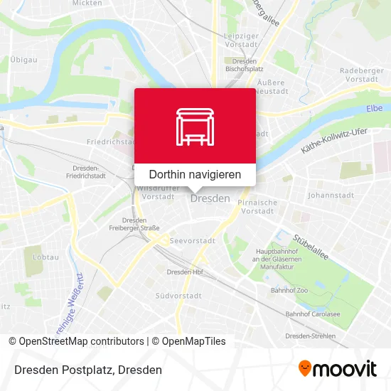 Dresden Postplatz Karte