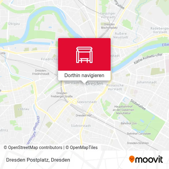 Dresden Postplatz Karte